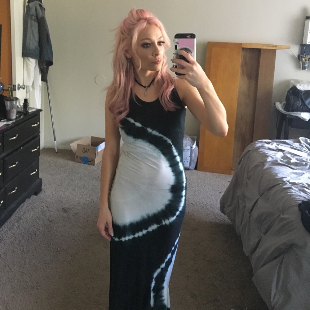 Tie Dye Maxi Dress
